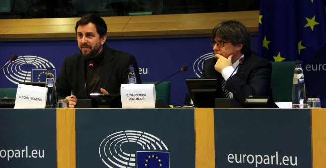 L'advocat del TJUE avala que el Parlament Europeu no podia rebutjar els escons de Puigdemont i Comín a l'inici de legislatura