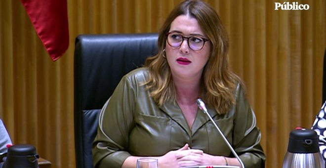 Ángela Rodríguez: "¿Por qué lo primero que ha elegido hacer el CGPJ es decir que a lo mejor la Ley Montero estaba mal y no formar a todos sus jueces?