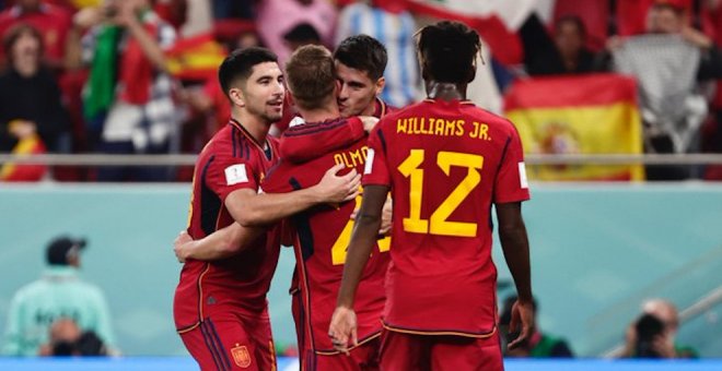 La Selección Española logra la mayor goleada de su historia en los Mundiales