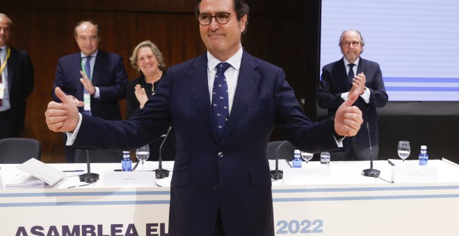 Antonio Garamendi, reelegido presidente de la CEOE para los próximos cuatro años