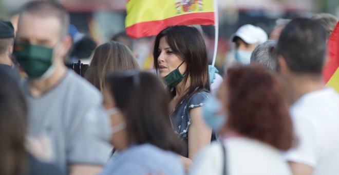 La ultra Cristina Seguí, condenada a pagar 6.000 euros por insultar al exministro Ábalos