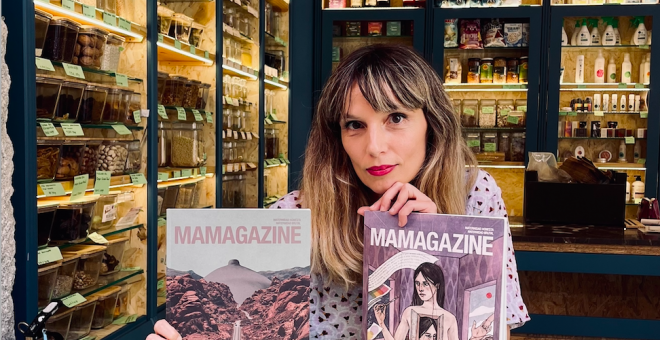 Victoria Gabaldón, editora de 'Mamagazine': "Nos acostumbramos a consumir un relato edulcorado de la maternidad"