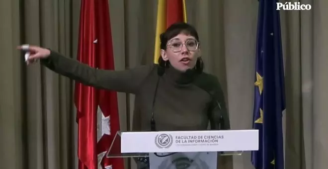 El duro discurso de Elisa María Lozano, la mejor de su promoción, contra Ayuso: "No ha hecho nada por nosotros"
