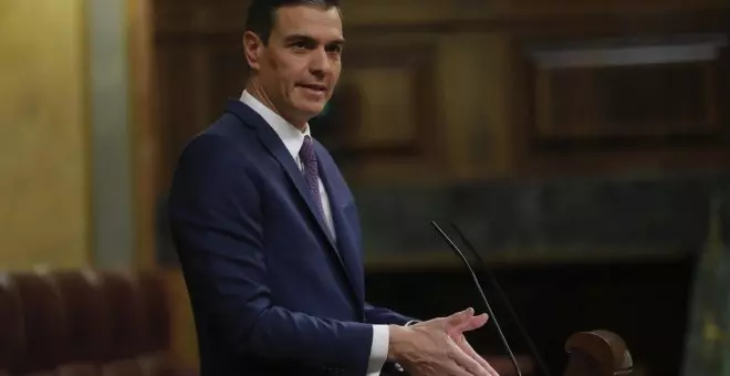 Vídeo | Sánchez saca pecho en el Congreso de la respuesta social a la crisis frente al "fracasado" modelo de la derecha