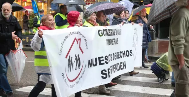 Las pensiones de los asturianos subieron un 22% desde la moción de censura a Rajoy