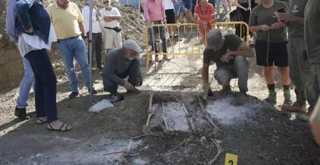 Identifican los restos de un cántabro en una fosa común de Navarra