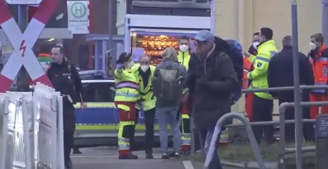 Dos muertos y 7 heridos en un apuñalamiento múltiple en una estación de tren de Alemania