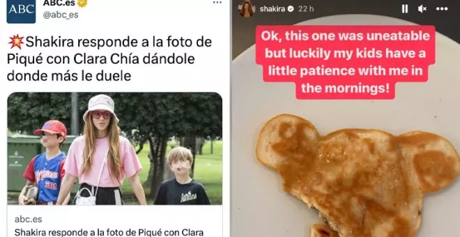 La venganza "donde más duele" de Shakira a Piqué es cocinar con sus hijos tortitas: cuando a los medios se les va el sensacionalismo de las manos