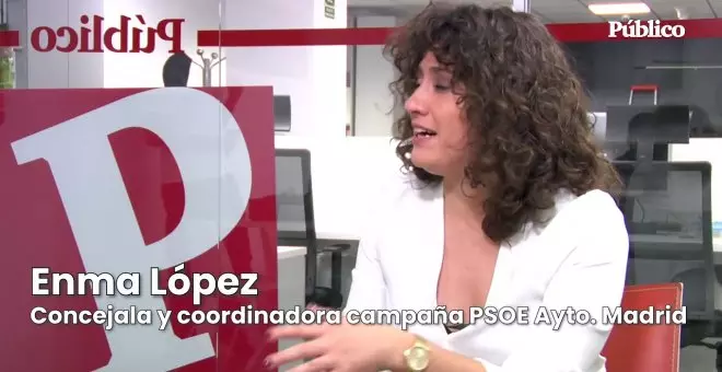 Enma López: "Hay tres colectivos que son prioritarios y necesitan nuestra atención en Madrid: jóvenes, mujeres y mayores"