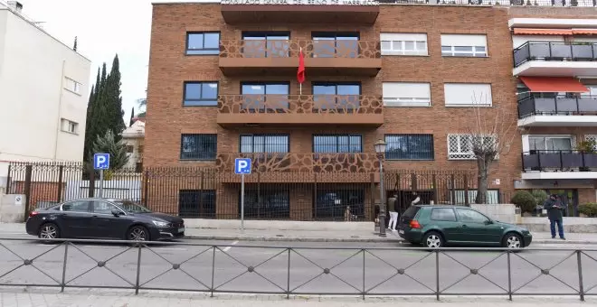 Un hombre se quema a lo bonzo a las puertas del Consulado de Marruecos en Madrid
