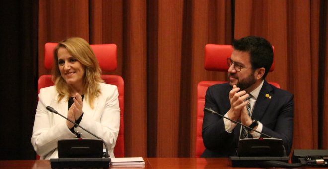 Pressupostos, finançament i Taula de Diàleg centren les prioritats d'Aragonès per al primer trimestre del 2024