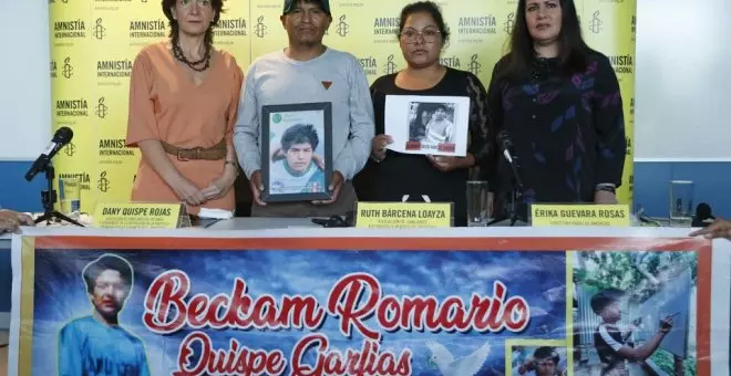 Amnistía Internacional denuncia que el Gobierno de Perú comete "crímenes contra el derecho internacional"