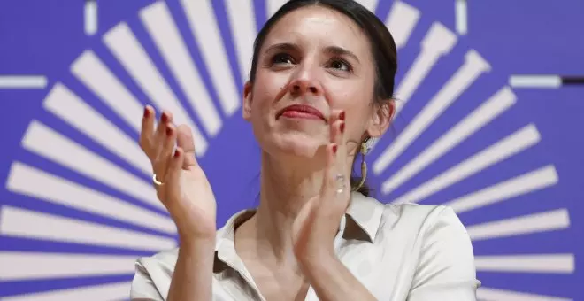 Irene Montero insiste en negociar con el PSOE la reforma de la ley del 'solo sí es sí' antes de su debate en el Congreso