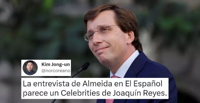 La entrevista en la que Almeida confiesa que fumó porros y tuvo sexo esporádico: "Parece un 'Celebrities' de Joaquín Reyes"
