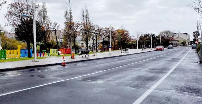 Finaliza el asfaltado de la Avenida de Cantabria