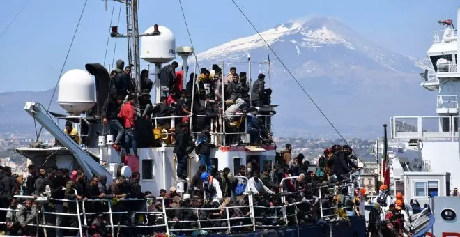 Lo que Meloni y Salvini esconden bajo el estado de emergencia migratorio