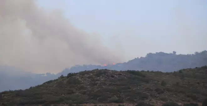 Estabilitzat l'incendi de la Catalunya del Nord i l'Empordà, que ha cremat més 900 hectàrees