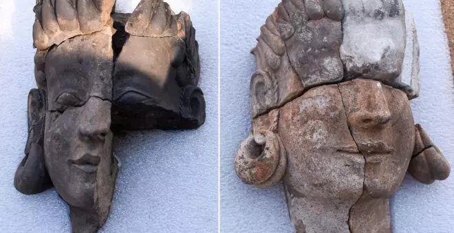 Hallan las primeras esculturas prerromanas de la península ibérica en un yacimiento de Badajoz