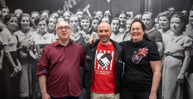 CGT, CNT y Solidaridad Obrera confluyen por primera vez para luchar de forma conjunta