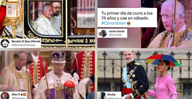Los tuits y memes más descacharrantes con la coronación de Carlos III del Reino Unido: "The Campechan"