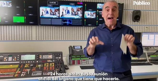El Consejero de RTVE, Roberto Lakidaín, denuncia la intromisión de la corporación en campaña electoral al excluir a Unidas Podemos de los anuncios de la cadena