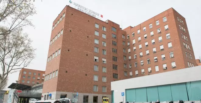 Un muerto y decenas de intoxicados en un incendio en el Hospital Clínico de Madrid