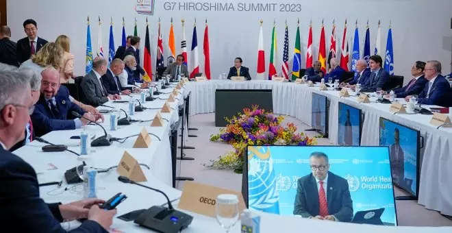 El G7 pide a China que "presione" a Rusia para terminar la guerra y anuncia que reducirá su dependencia de Pekín