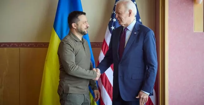 Biden anuncia en una reunión con Zelenski otros 375 millones de dólares en ayuda militar a Ucrania