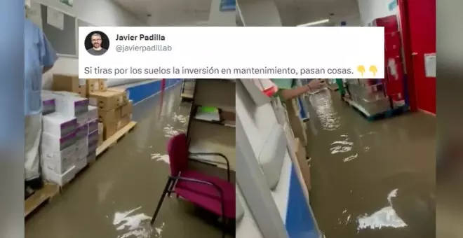 Se inunda un hospital de Madrid y los tuiteros dan con los culpables: "Esto es culpa de ETA y de Nicolás Maduro. Y es así porque te lo dice Ana Rosa"