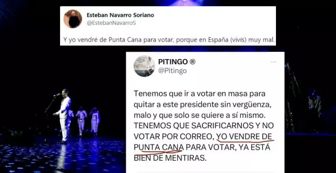 El delirante tuit de Pitingo contra Pedro Sánchez y un giro final: "Yo vendré de Punta Cana a votar"