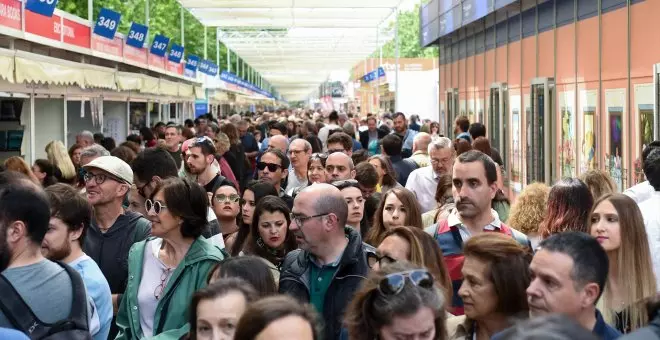 La Feria del Libro de Madrid cierra la tarde del martes por la alerta naranja