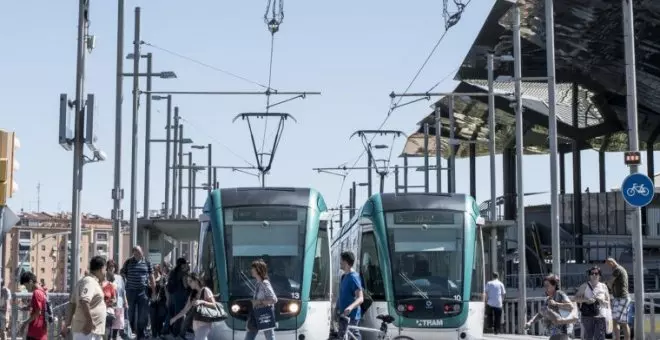 La L4 de metro y la línea T4 de tranvía de Barcelona, en obras este verano