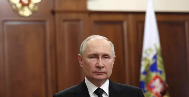 Putin califica de "traición" la sublevación del grupo Wagner y afirma que "responderá por eso"