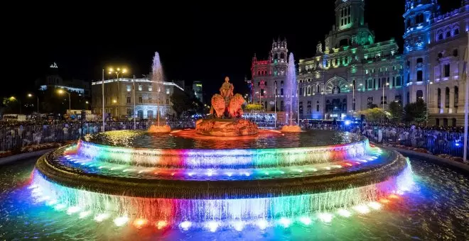 Madrid, referencia del Orgullo a nivel mundial… pero sin bandera en el Ayuntamiento ni reuniones con Almeida