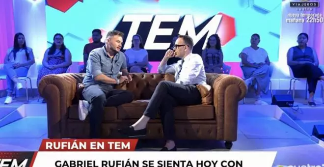 La reflexión de Rufián tras ver la entrevista de Ana Rosa Quintana a Pedro Sánchez