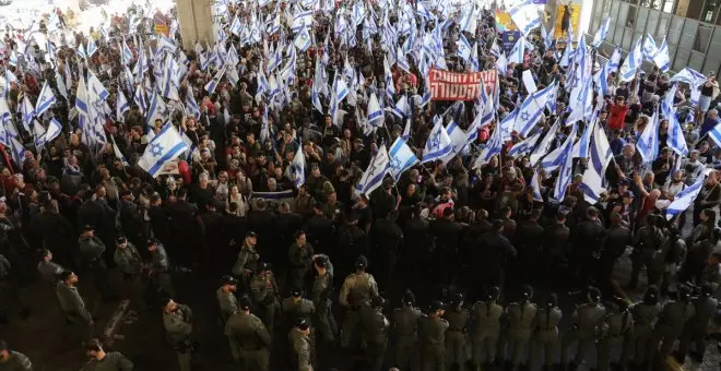 Caos en el aeropuerto de Tel Aviv por una multitudinaria protesta contra el Gobierno de Israel
