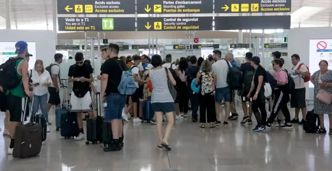 Vaga indefinida de vigilants de seguretat de l'aeroport del Prat a partir del 10 d'agost