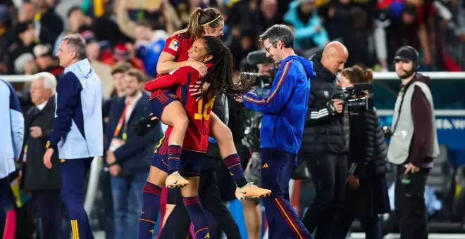 La selección femenina de fútbol arrasa en audiencia: casi dos millones de espectadores vieron la semifinal