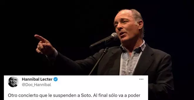 José Manuel Soto pierde dos actuaciones tras su enésima polémica en Twitter (insultos a Pedro Sánchez incluidos)