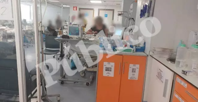Trabajadores de las urgencias del Hospital La Paz denuncian ante el juez el colapso del servicio