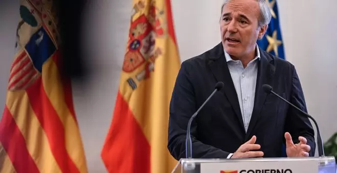 Azcón se niega a cesar a los directores generales que ensalzaron el franquismo