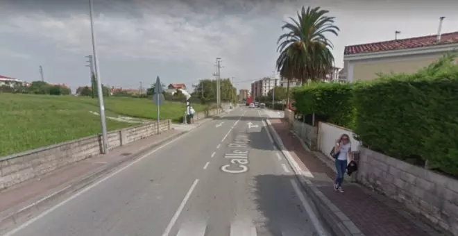 Herido en Santander un menor de 14 años al ser atropellado fuera de un paso de peatones