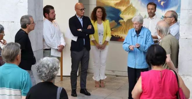 Inaugurada en Comillas la exposición religiosa de José Ramón Sánchez 'Pingere Sacris'