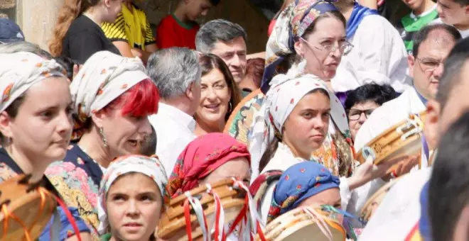Cientos de personas celebran la festividad de 'El Mozucu'