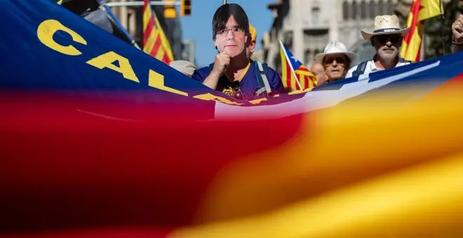 Puigdemont se erige en "guardián" del 1-O y reivindica un nuevo referéndum