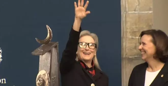 Meryl Streep enamora en tierras asturianas