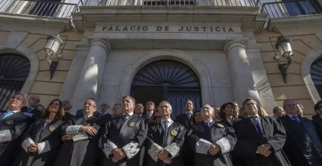 Los jueces salen a la calle por primera vez contra un acuerdo político: la amnistía del 'procés'