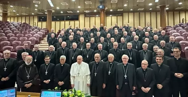 Dominio Público - Obispos en el Vaticano: "Una gozada"