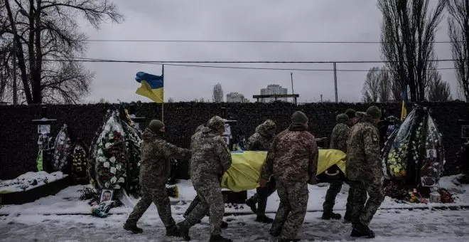 El invierno congela la contraofensiva de Ucrania y Kiev pasa a la defensa