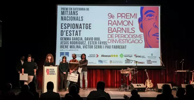 L'espionatge a moviments socials i l'explosió d'Iqoxe, investigacions guardonades amb el Premi Ramon Barnils